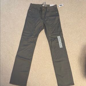 Old Navy Gray Chinos. Size youth 14 slim